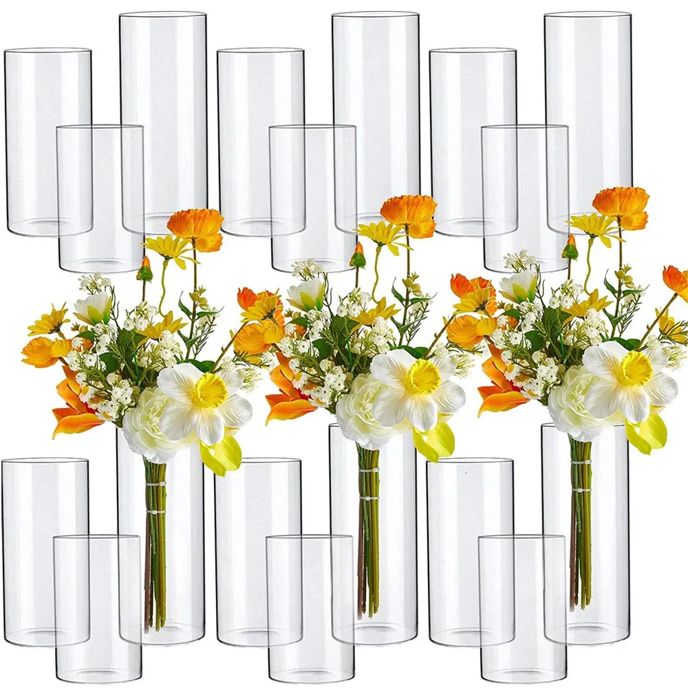 Verre en verre VERRES VASES COUPTES FLOCTANTES COTTEURS CALLINDS CHARGE VASES FLASES VERRES CARRE