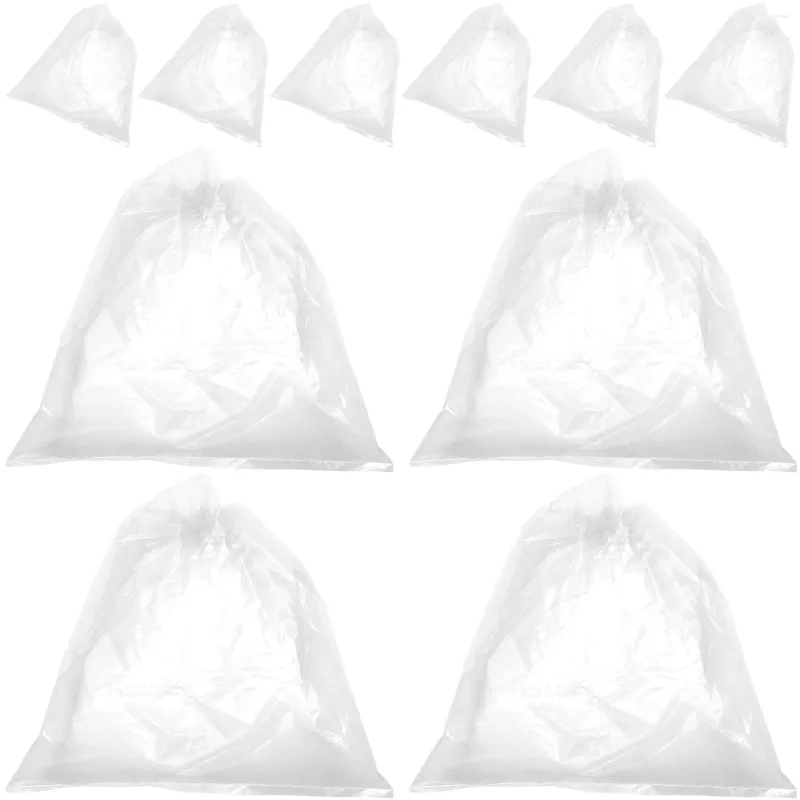Sacos de armazenamento Móveis de saco de plástico à prova de poeira Tampe cobertura de roupas em movimento Capas protetor sofá de estimação