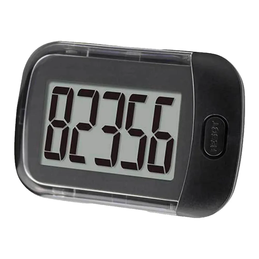 Simple 3D Step Counter with Clip & Rope - Accurate Pocket Pedometer ...