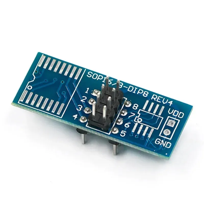 SOIC8 SOP8 FLASH CHIP IC TEST CLIPSソケットADPTER BIOS/24/25/93 Arduinoのプログラマー