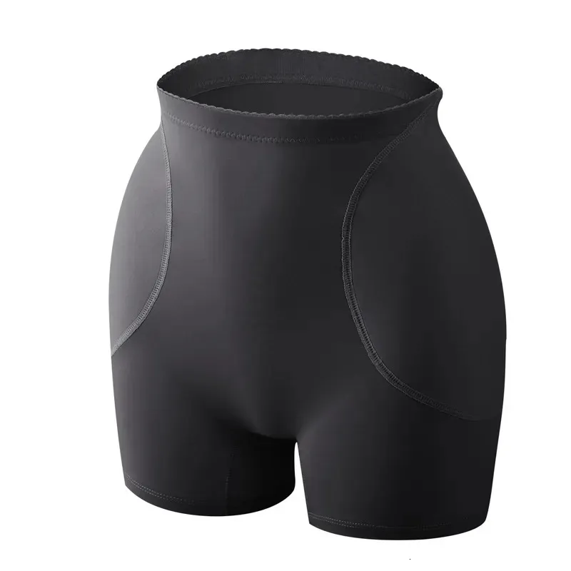 Kvinnor sömlös rumpa lyftare Boyshort Padded Ass Up Panties Hip Enhancer Underwear Lifts Boxers Fake Brazillian Butt 240426