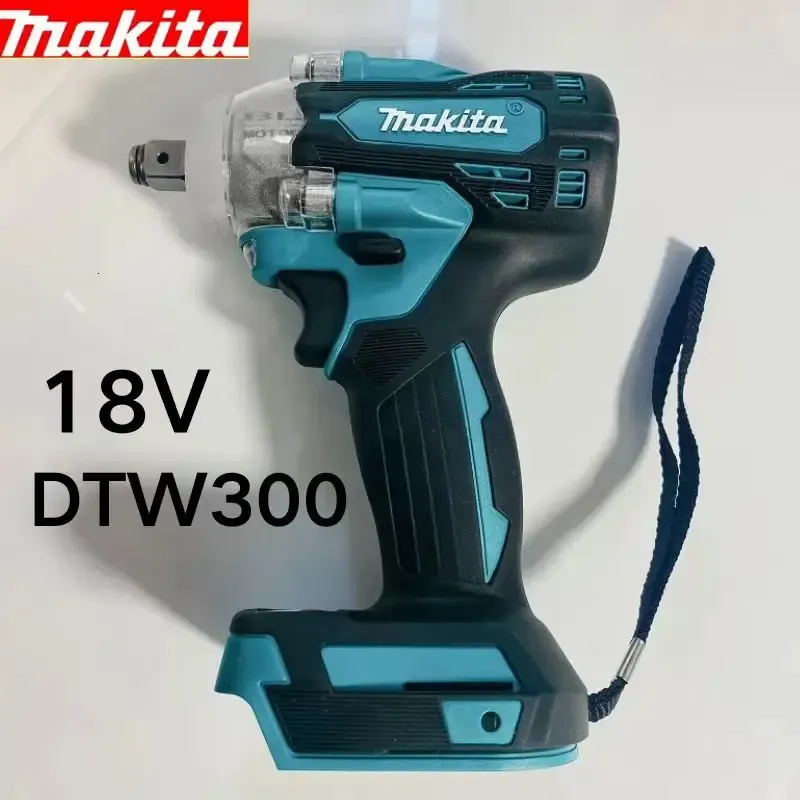 18V Tool Set Brushless DTW300 Power Large Cordless Wrench 330Nm Torque Wind Cannon Remove Tire Lithium Auto Repair 240407