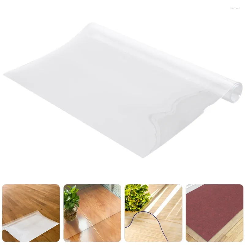 Carpets Transparent Carpet Plastic Protector Tapis Protection Film Protective Mat Pad pour PVC
