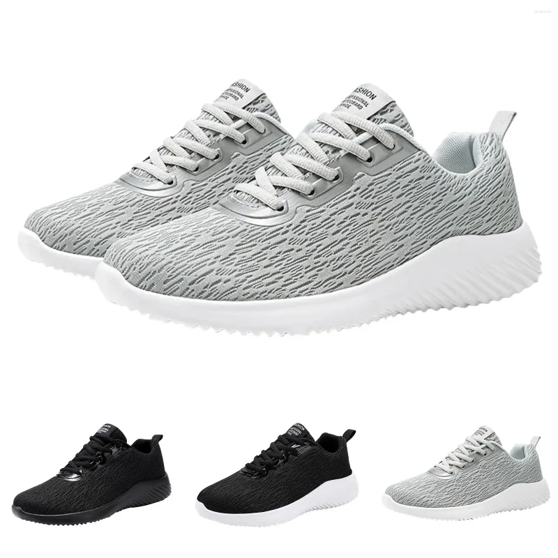 Casual schoenen 2024 MANNEN Gebreide wandelende ademende trendy sneakers originele lichtabsorptie mannelijke hardhandel groothandel