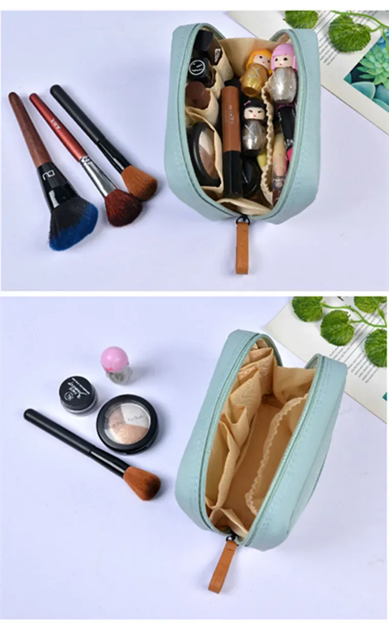 LL Portable Cosmetic Bag Accessories Cases Cable Waterproof Organizer Bag Polyester Electronics Custom Travel Small Storage Bag