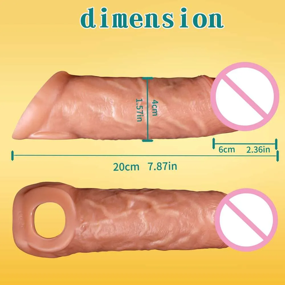 Vibration Realistic Sleeve Ring Enlargement/Extender... From Silken_flow,  $18.87 | DHgate.Com