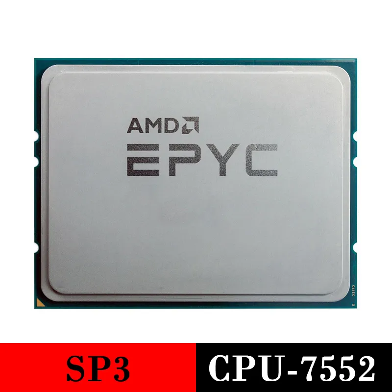 Gebrauchtes Serverprozessor AMD EPYC 7552 CPU Socket SP3 CPU7552