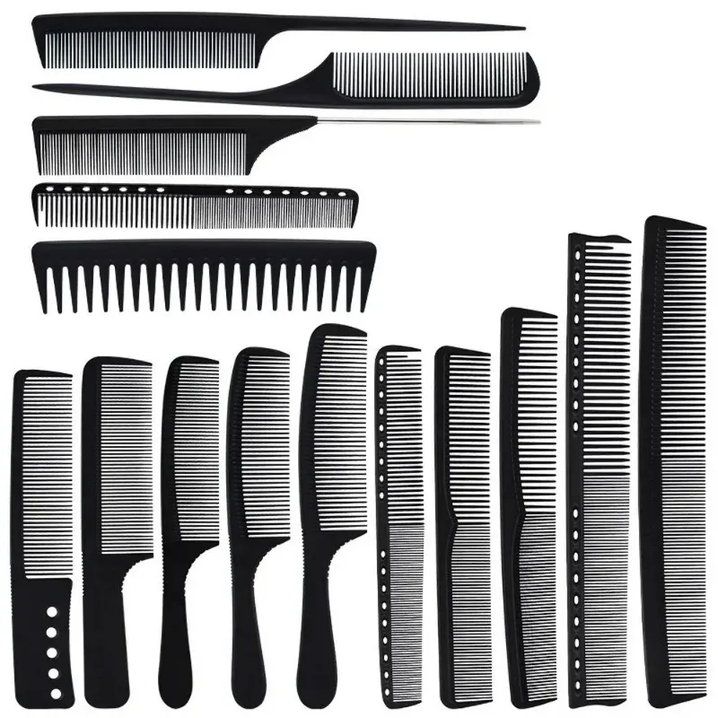 Stylist Anti-static Hairdressing Combs,Multifunctional Hair Design Hair Detangler Comb Makeup Barber Haircare Styling Tool Set