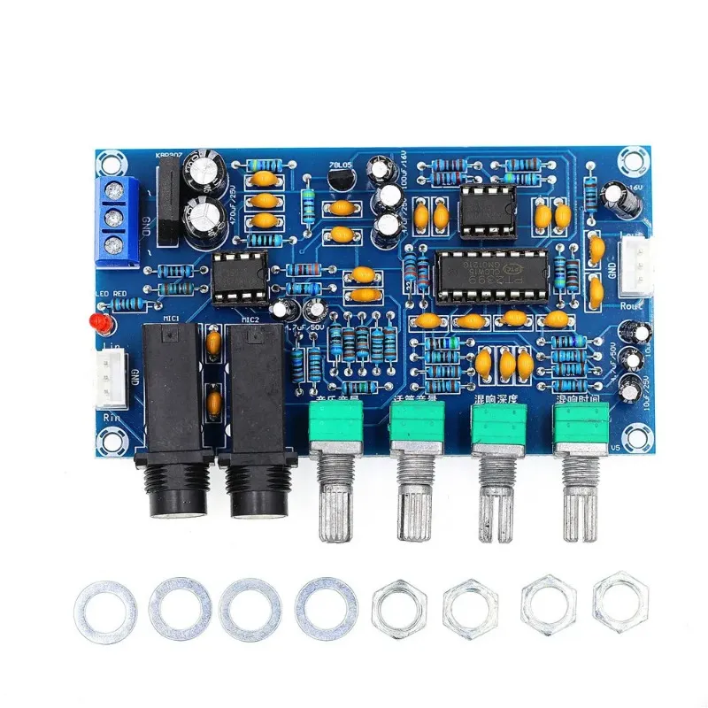 XH-A901 NE5532 TONE-Board-Vorverstärker Vorverstärker mit Treble Bass Volumenanpassung Vorverstärker-Toncontroller für die Verstärkerplatte