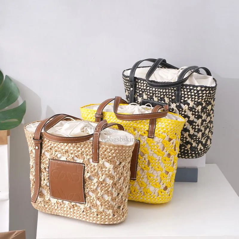 Grass woven bag women's bag ins versatile beach bag