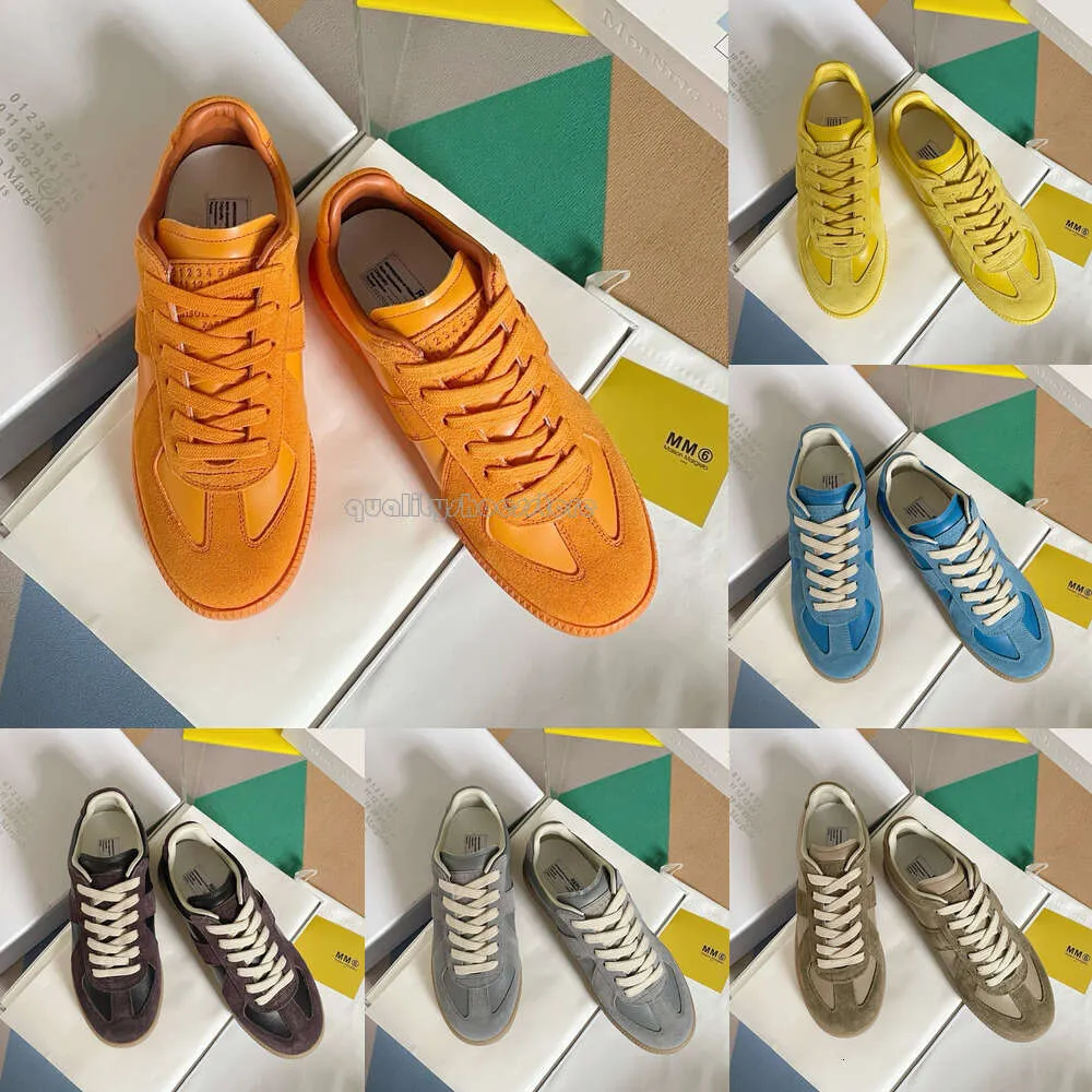 Designer Sneaker Run Replicate Tennis Shoe Loafer Maisons Basketball 2024 più recenti scarpe casual all'aperto Leather Women Fashion Men Margiela Oam Runner Low Trainer 948