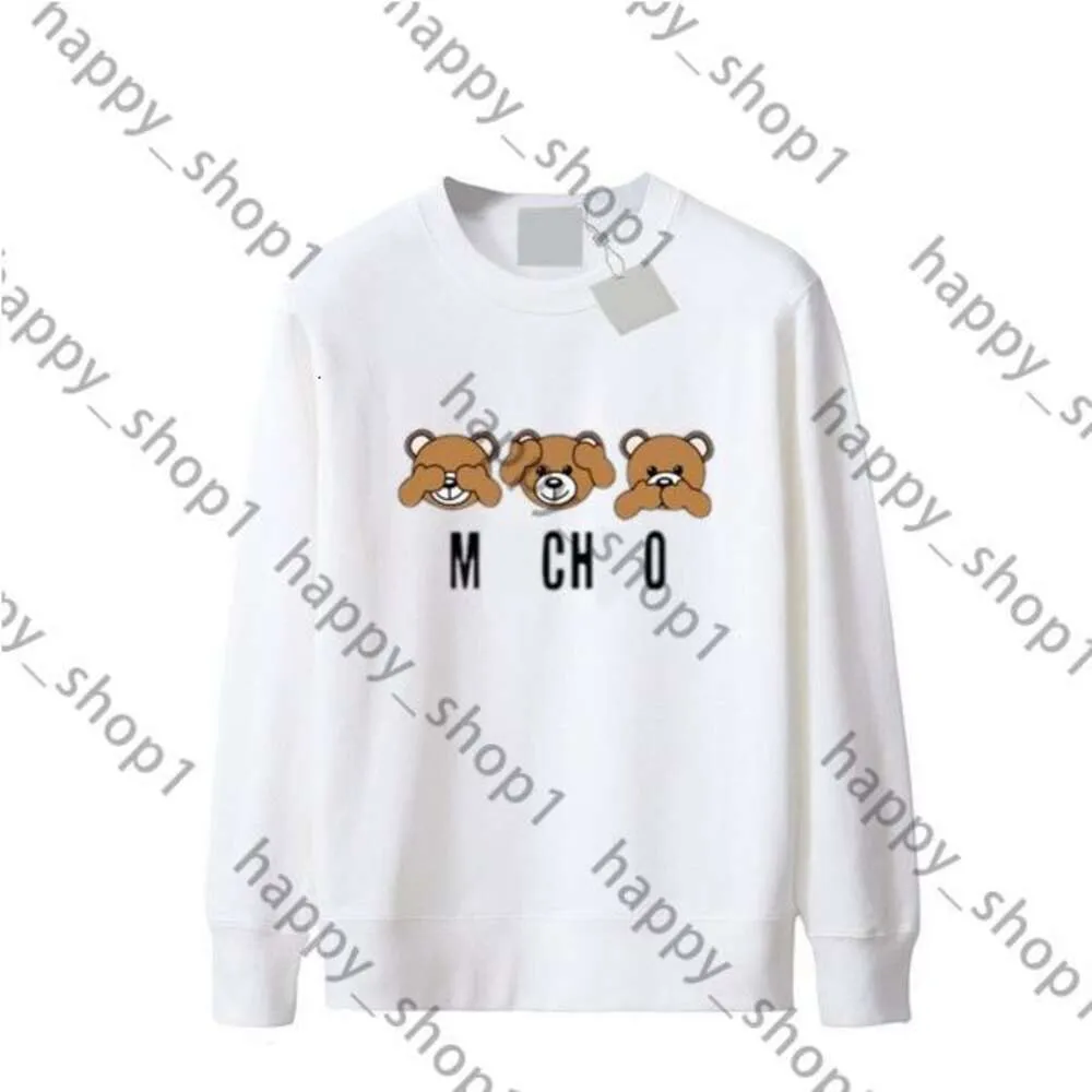 Moschinnos Fashion Sweat à capuche créateur pour hommes surdimensionné pour femmes Hoodys Sweater Sports Vêtements imprimés graphiques SweetShirts lâches décontractés à manches longues 229