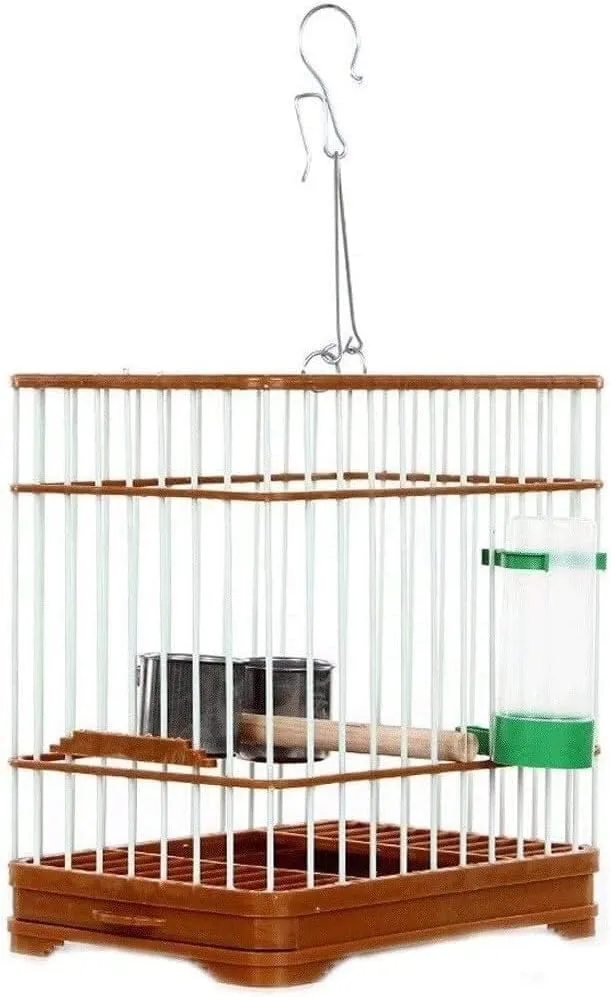 View of Large Bird Cage: Portable & Decorative Pet Bird Cages - Premium Quality ...