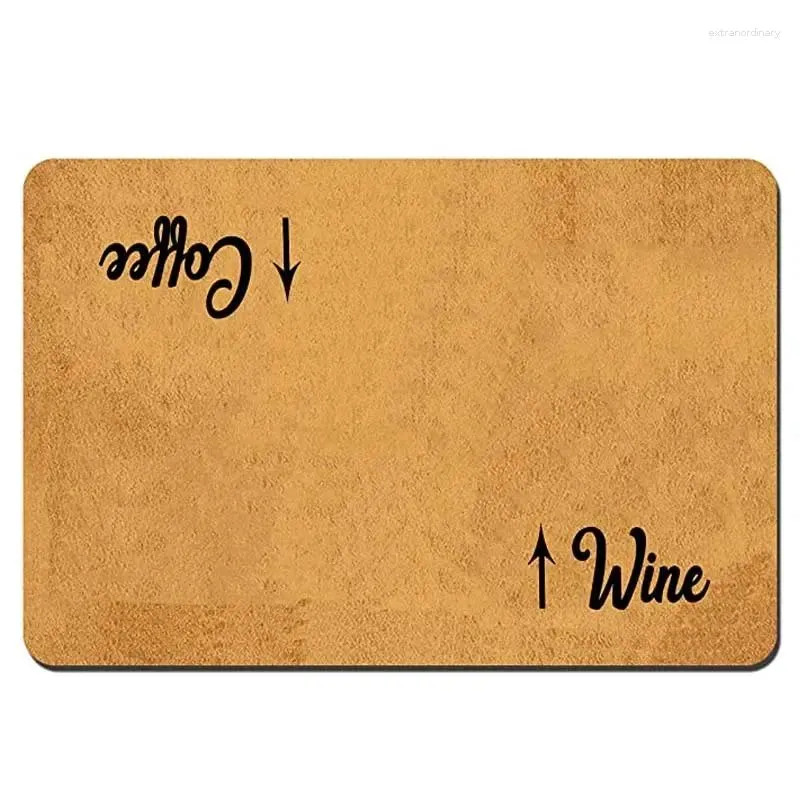 Carpets Funny Doormat Custom Indoor -Coffee Out Wine In Kitchen Mat Front Door Mats Home And Office Decorative Ent