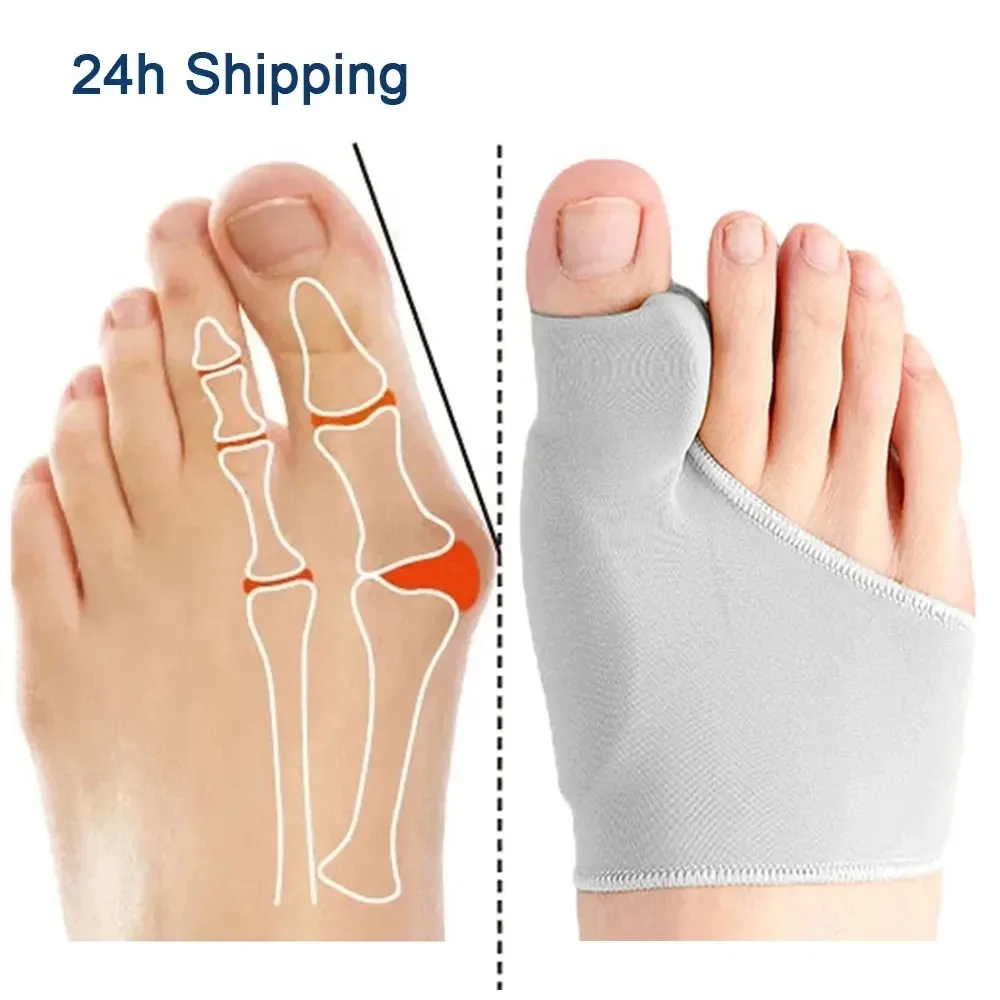 Leczenie separator stóp Hallux Valgus Corrector Orthotics Stopa Kość kciuka korekta korekta Pedicure Sock Sock