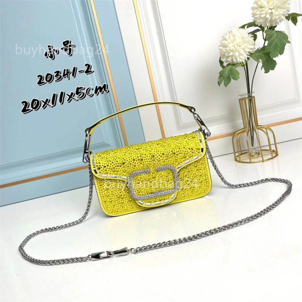 2024 Kettenbeutel Bag Stud Lady Event Tasche Vlogoo High Handtaschen Frauen Diamant eingelegt