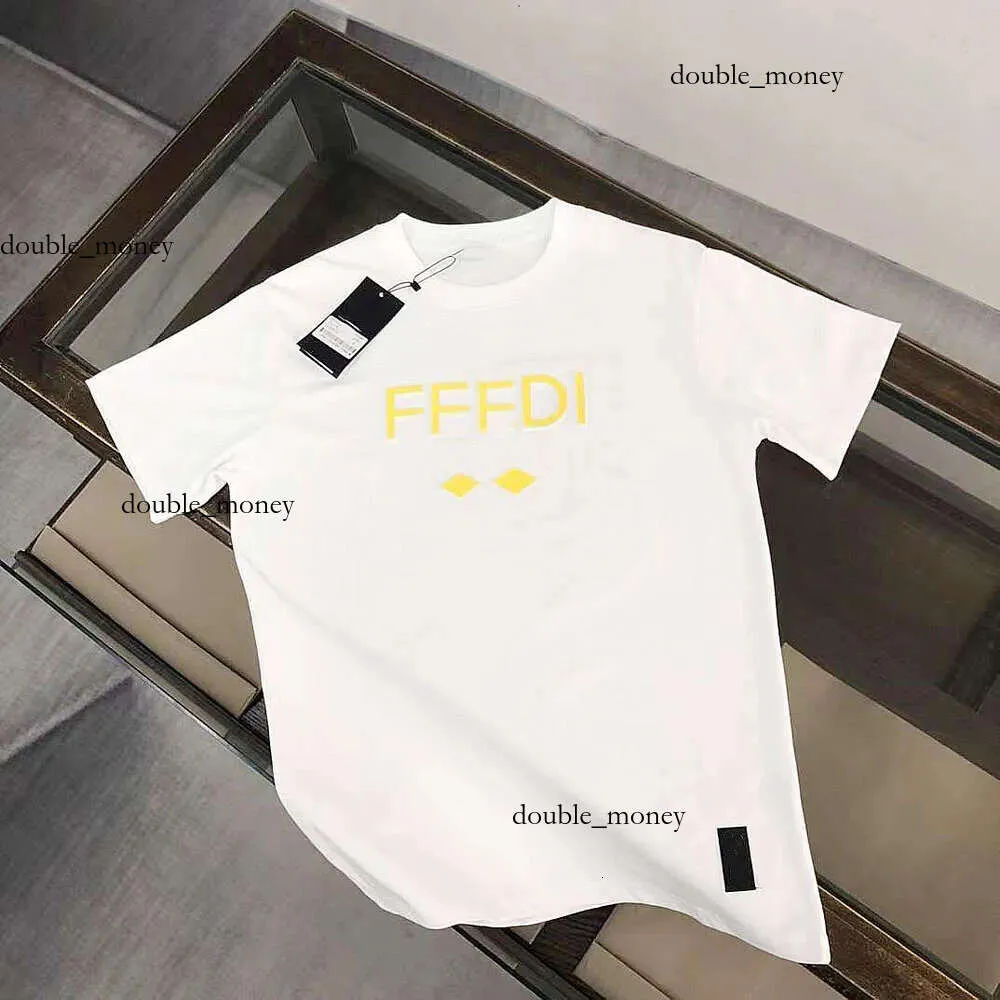 Дизайнер Fendishirt Designer Fen Shirt Mens Firt Frunte Женская одежда Эксклюзивная летняя футболка Tees polo Goth с коротким рукавом Haikyuu Brand Fendishirt 186