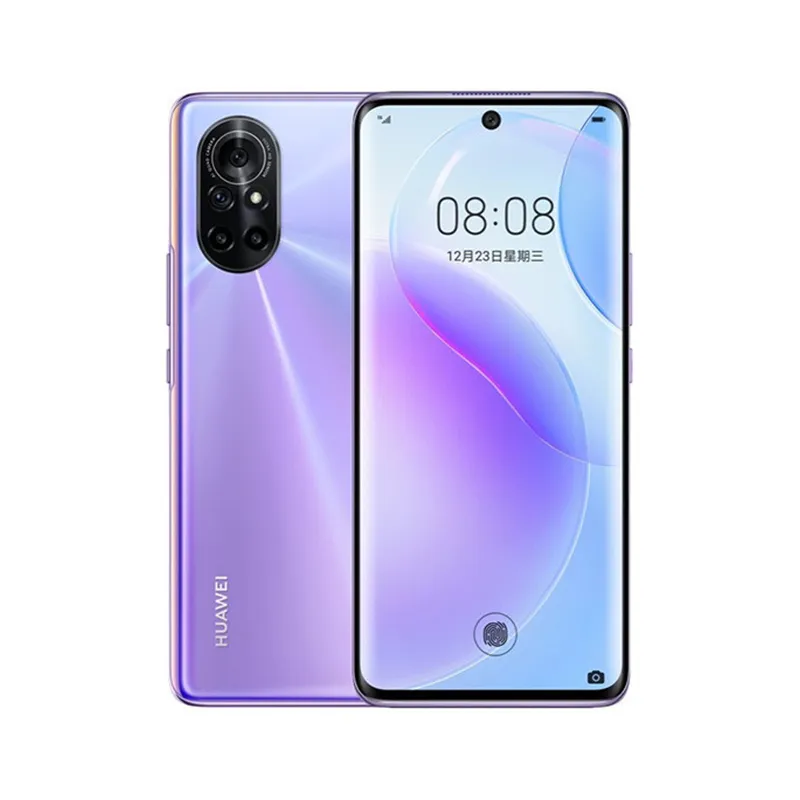 CPU Huawei Nova8 5G Smartphone, Hisilicon Qilin 985 6.57 pulgadas, cámara de 64MP, 3800mAh, 66W de carga, Android de segunda mano Teléfono