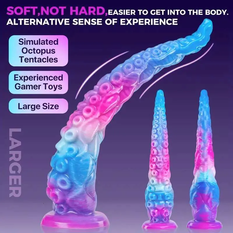 Tintenfisch Tentakel Dildo Silikon Monster Butt Plug... Von 17,7 €