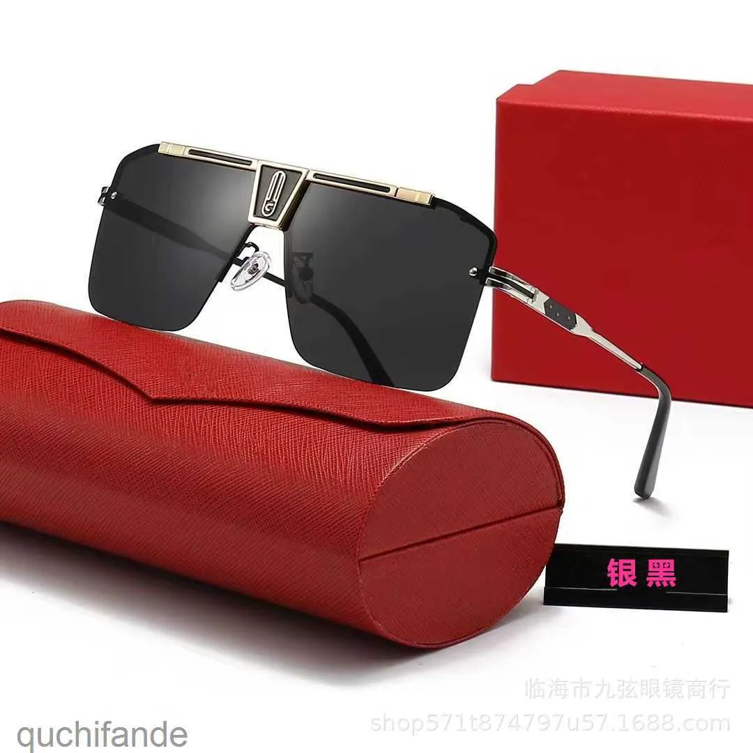 New Leopard Head Sunglasses Outlet For Men High Quality Polarized Driving Eyewear With Large Frame And 1 1 Real Logo From Quchifande 139.9 DHgate.Com