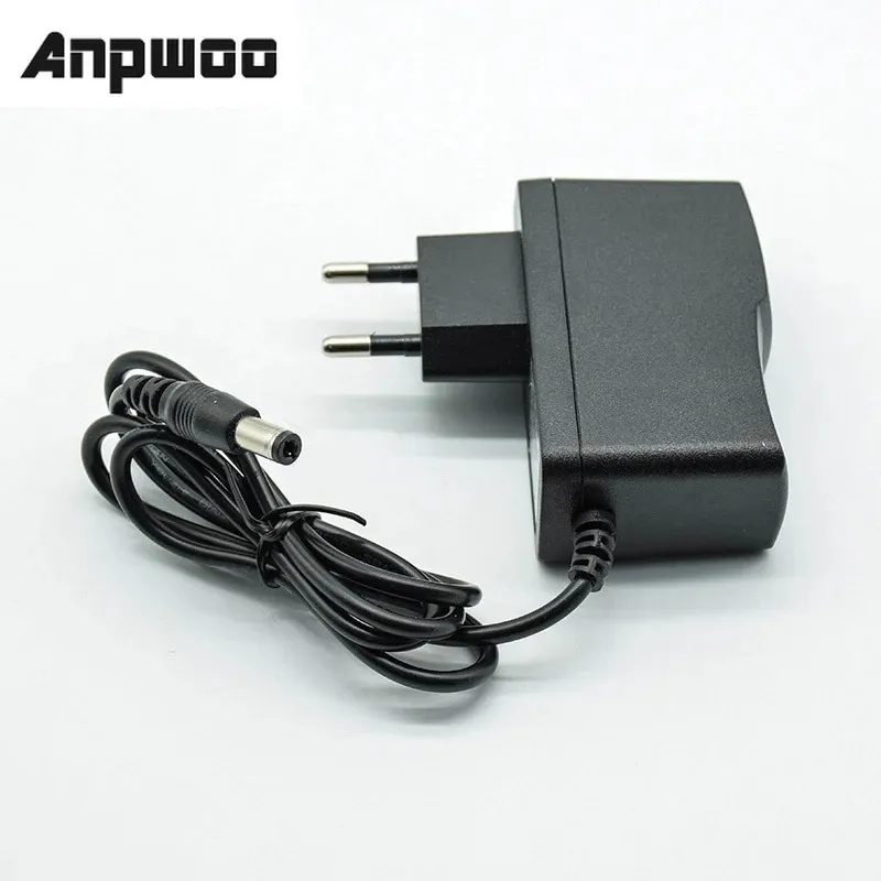 Konverteradapter DC 12,6 V 1A / 1000 mA Netztes Ladegerät EU -Stecker 5,5 mm / 2,5 mm (2,1 mm) Wechselstrom bis DC für 18650 Lithiumbatterie