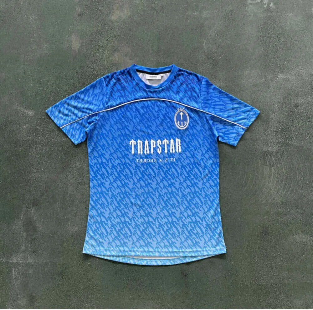 Shirt da calcio Mens Designer Jersey Trapstar Summer Trackuit Motion Design traspirante 1122ess