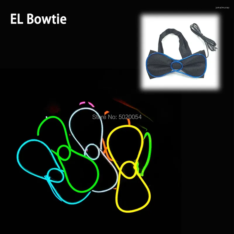 Bow Ties Gzyuchao El Fashion Men LED TIPA INPARATOR