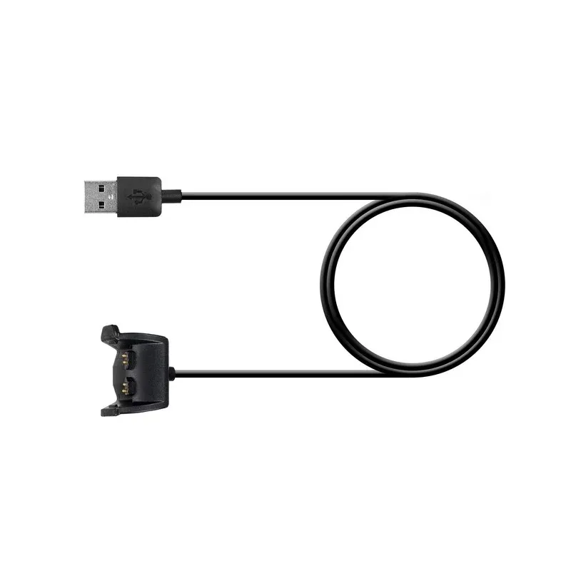 TUSITA Chargeur USB Compatible Garmin Vivosmart HR / HR+ / Approach X40 - Câble De Chargement 100 Cm - Accessoire Fiable Et Rapide