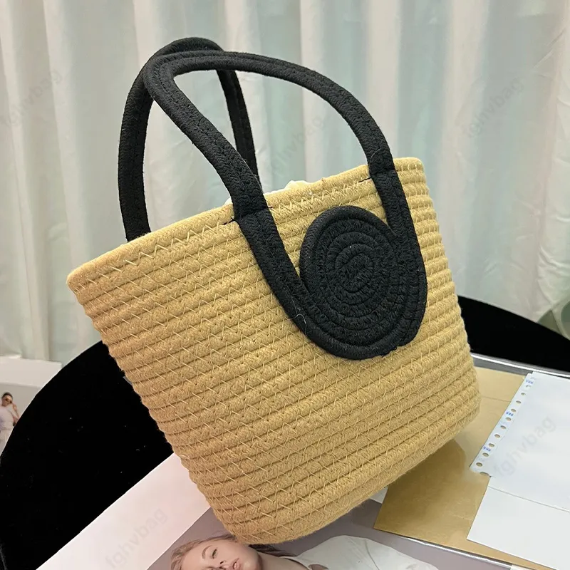 Sac de plage de la mode Sac à femmes tissées Sac à grande capacité sac fourre-tout Luxury Sac de créateur de paille sac à main de haute qualité Sac à emporter Hot Holiday Sac de vacances en gros