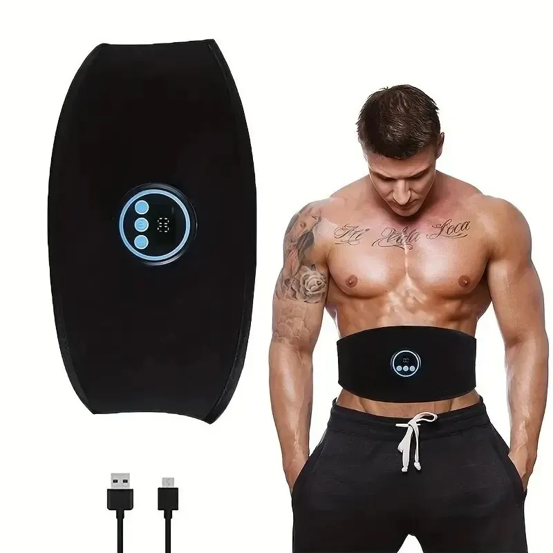 Fitness EMS ELETTRICA Addominale Massager Corpo Delizio Muscolo Spiluzionatore Muscolo Spiratore USB Dispositivo di perdita di peso della vita USB 240426 240426