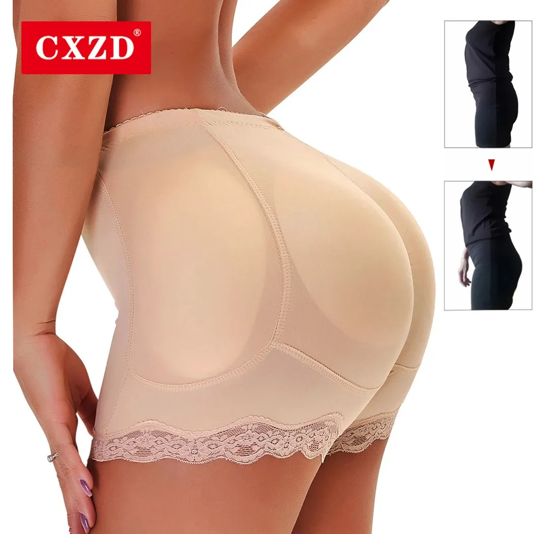 Cxzd fut-folter pantalon femmes fausses fesses hanches dodue de grande taille body forme de corps en dentelle de coussin faux coussin de coussin de coussinet shorts de shapewear 240426