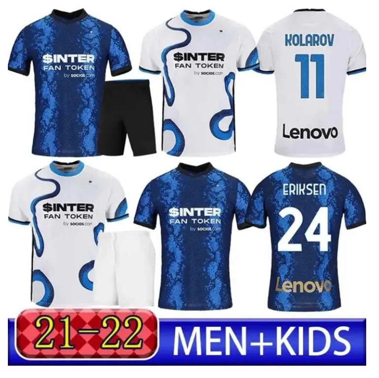 Inter Jerseys Vidal Barella Milan Lautaro Eriksen Alexis 22 23 Uniformes de camisa de fútbol de fútbol Men Kits Kit 4th Z 4.28