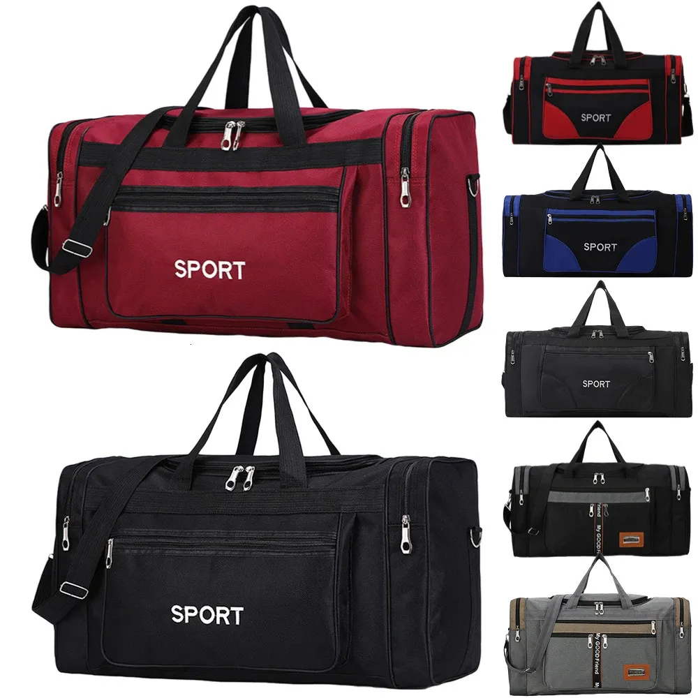 Large Capacity Gym Bags Men Fitness Training Bag Outdoor Travel Duffle Sports Swimming Yoga Handbags 240416