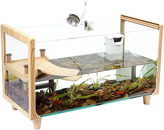 Transparent Reptile Insect Viewing Box, Live Food Storage Acrylic