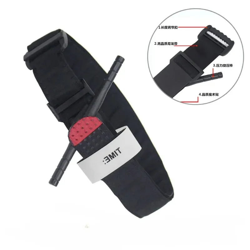 Militaire overlevingstourniquet metaal Turnstile Tactical Combat Rotating Medical Emergency Strap Trauma