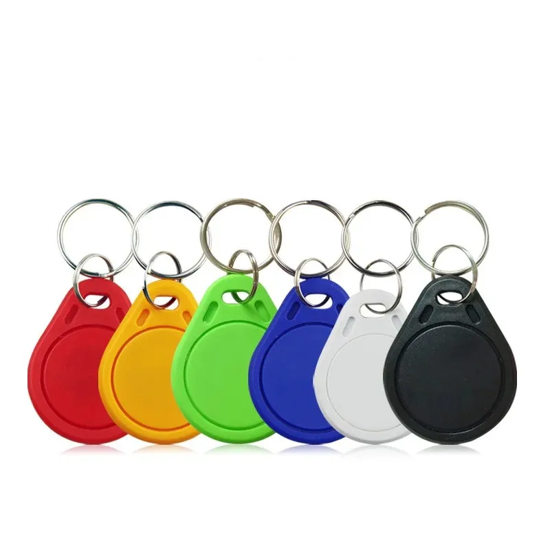 RFID 태그 125kHz 근접 RFID 카드 키 푸브 키 FOB 액세스 제어 스마트 카드 11 색 KeyFob 무료 배송