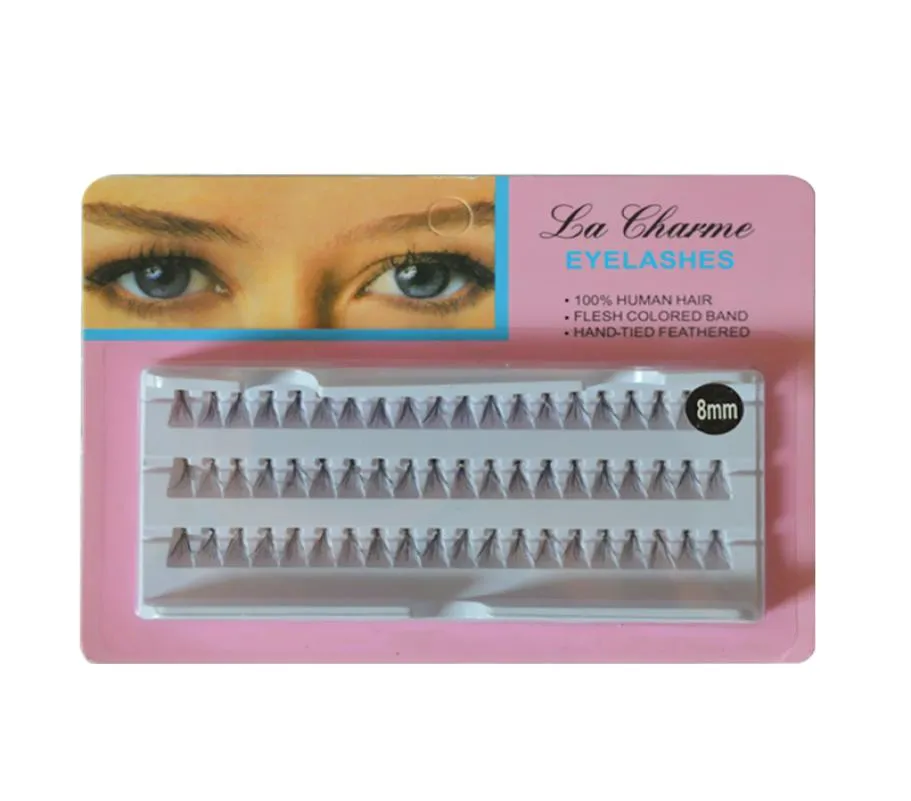 Eyelashes 60pcsset 810121214 mm Lashe individual Black Natural Fanez Fanezado Long Cluster Eyes Extension Makeup Beauty Health5867455