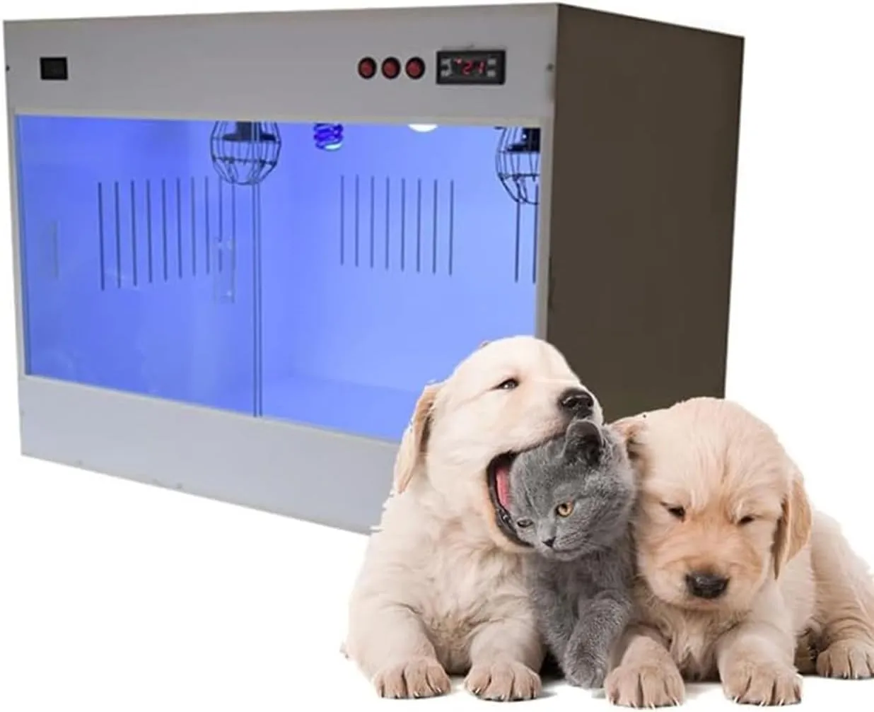 Save Big on Bulk Hkdq Puppy Incubator QIANMEI Puppy Large Nursery With  Heating,Incubator For Dogs Kitten, Puppies Newborn Animals Breeding Box,  Pet
