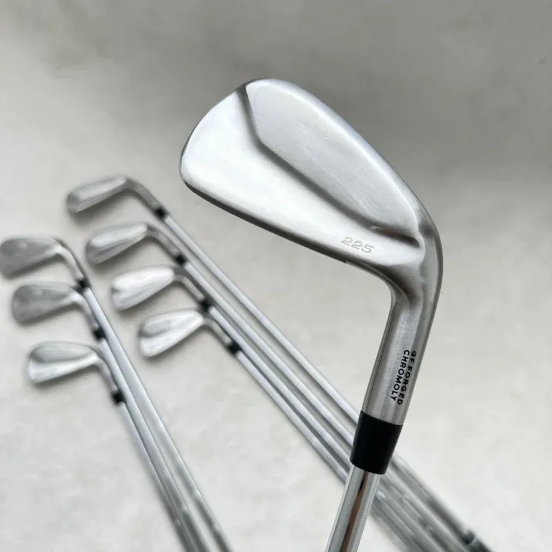 Mens Golf Club Silver PP RO225 Men456789ps Headcapsflex RSSR 240425를 갖춘 8 개의 흑연 스틸 클럽의 완전한 Men456789ps