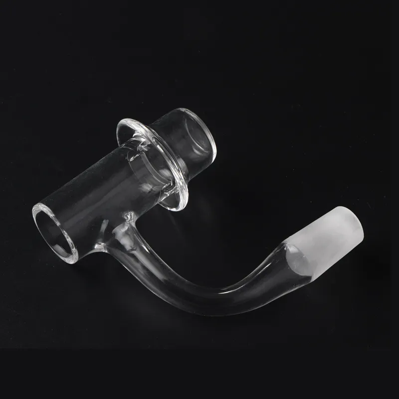 Halo Full Weld Beveled Edge Quartz Blender Banger Nails 20mm OD med 20mm Top Balls Cap 6mm Quartz Terp Pearls and Solid Terp Pillars For Water Bongs Dab Rigs Pipes Pipes