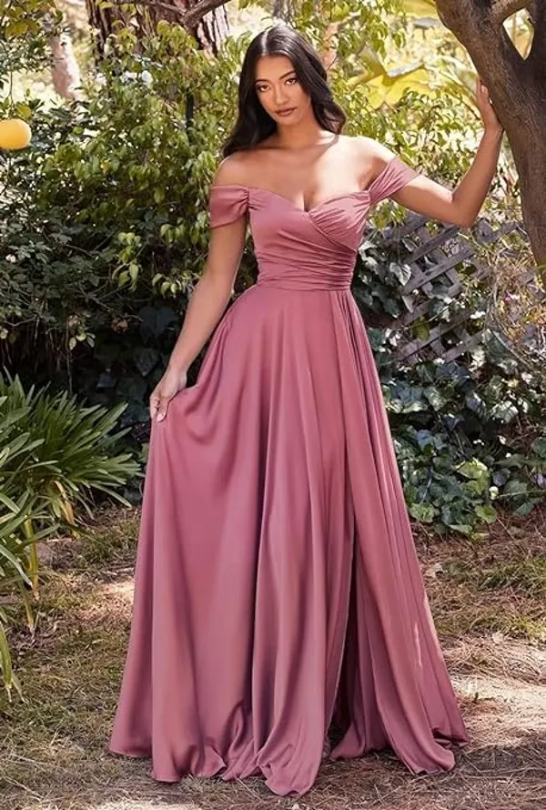 david's bridal petal bridesmaid dress Faviana S10829 Prom Dress - Dark Emerald main image 0