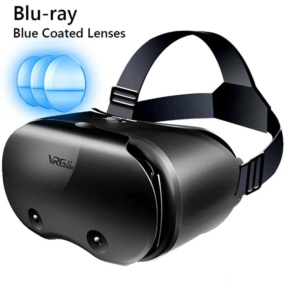 Bril helm smartphone videogame binocuals 3D VR -headset virtual reality voor 57 inch 240424