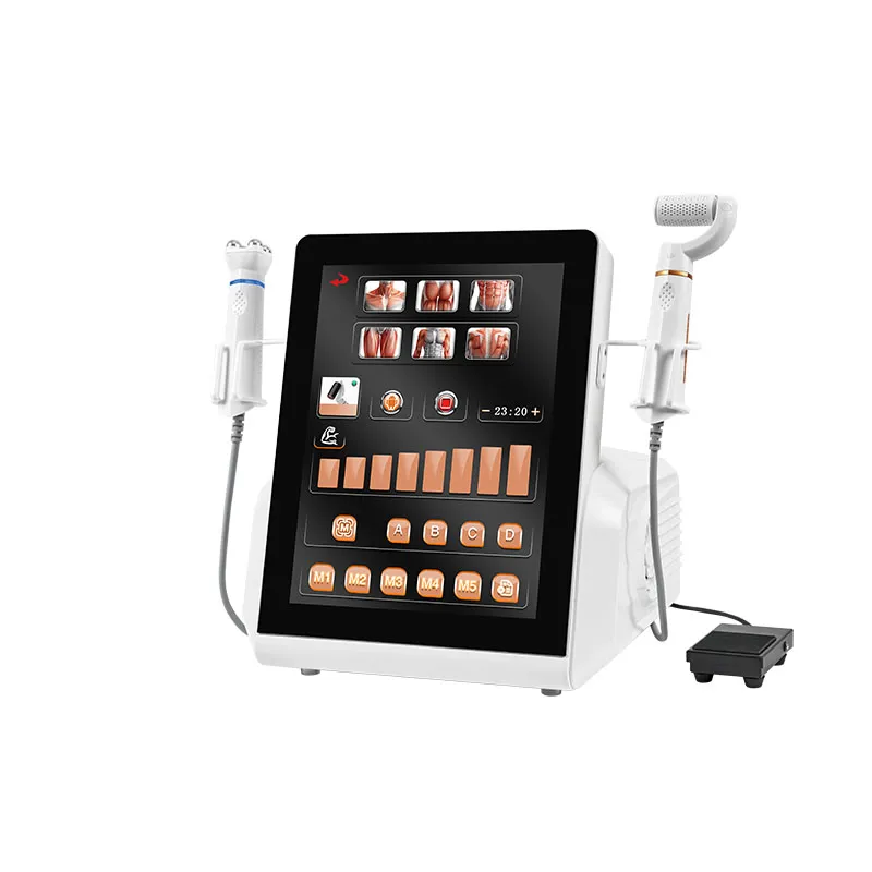 New popular desktop RF EMS plasma beauty device for anti-aging skin care