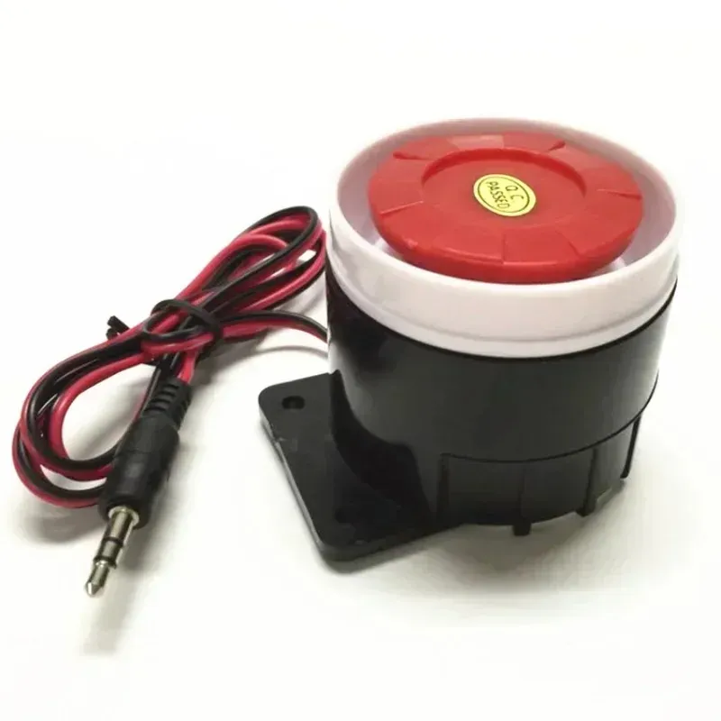 Nowy piezoelektryczny brzęczyk róg przeciwprawy alarm przewodowy 12v 24v 220V High Decibel 402 Syren Siren Siren Siren Syren Siren for Car Alarm