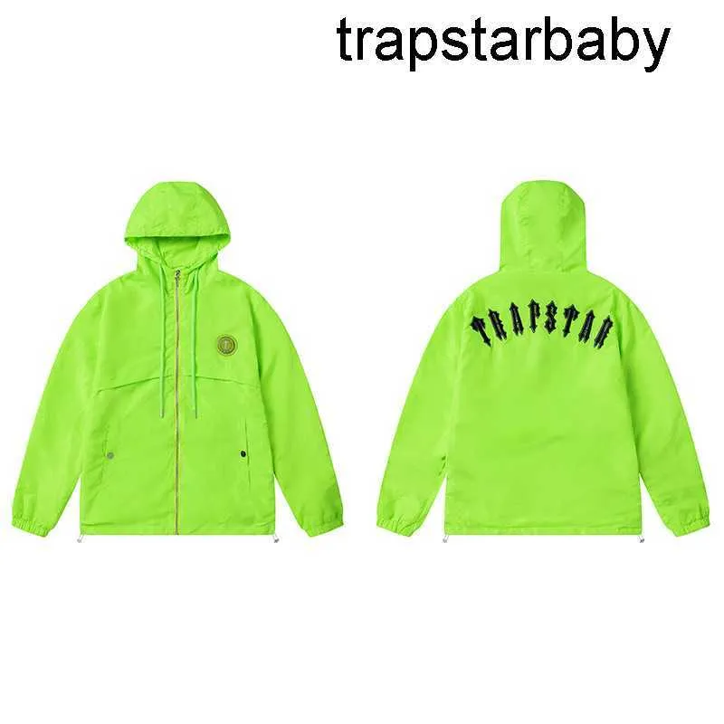 Trapstar autumn new sprint jacket outdoor sports loose men and womens couple jacket windbreaker jacket trend