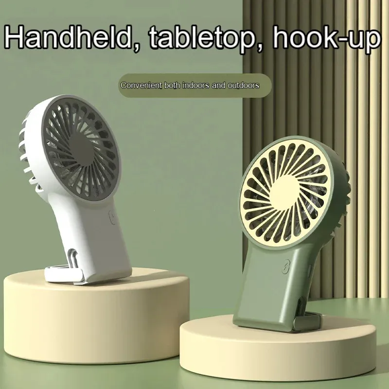 Nuovo Mini Handhell Small Fan Portable Portable Silent Office Desk Student