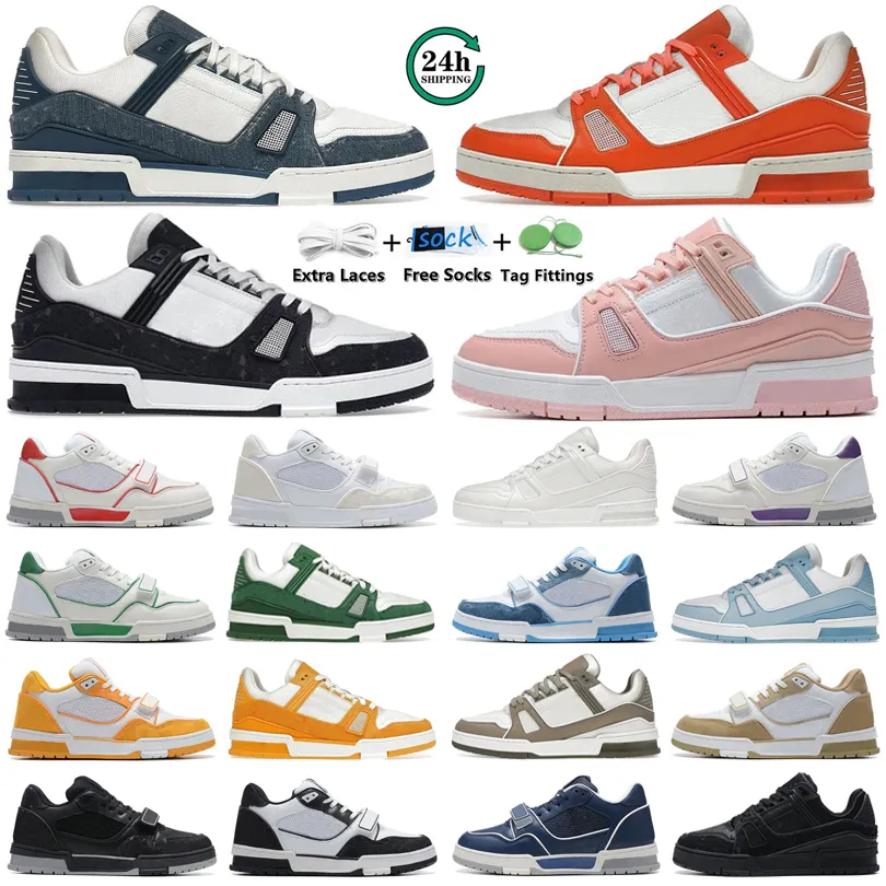 Shoes Women Designer Men Casual Leather Lace Up Veet Suede Black White Pink Red Blue Yellow Green Mens Womens Trainers Sports Sneakers Fashion Platform Shoes