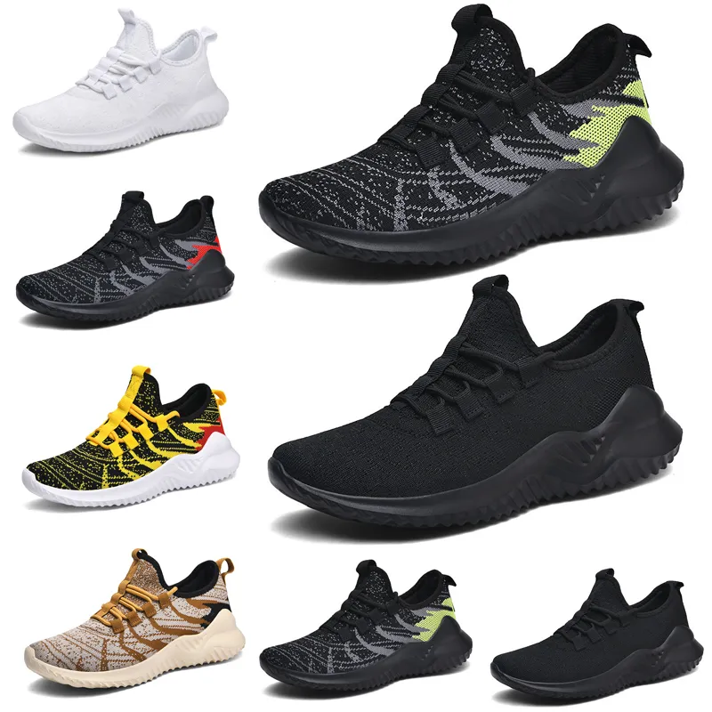 Gai Casual Shoes Summer Mens Women White Black Grey Brown Treners Wolne stopy Platforma na zewnątrz letnie trampki Tennis