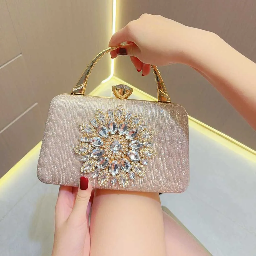 Sac de soirée Eau Diamond Digne Robe de sac à main