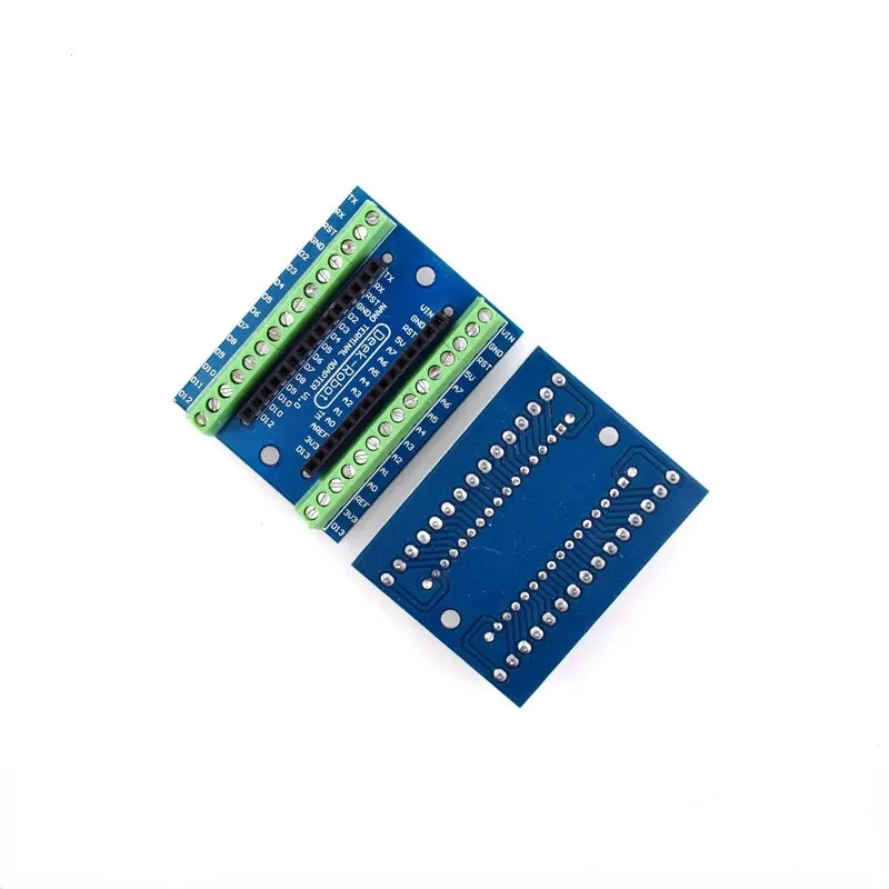 NANO V3.0 3.0コントローラーターミナルアダプター拡張ボードNANO IO SHIELD ARDUINO AVR ATMEGA328P用シンプル延長プレート